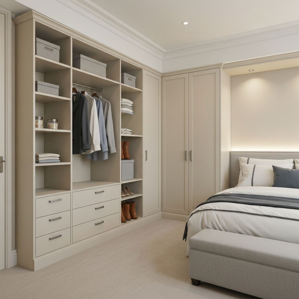 Custom bedroom fitting and installation