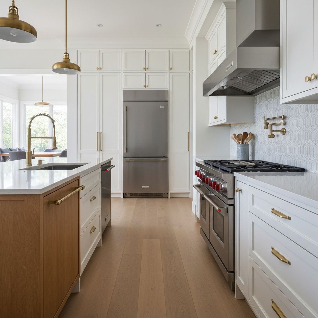 Luxury kitchen renovation and project management
